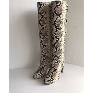 Antonio Melani snakeskin boots!!